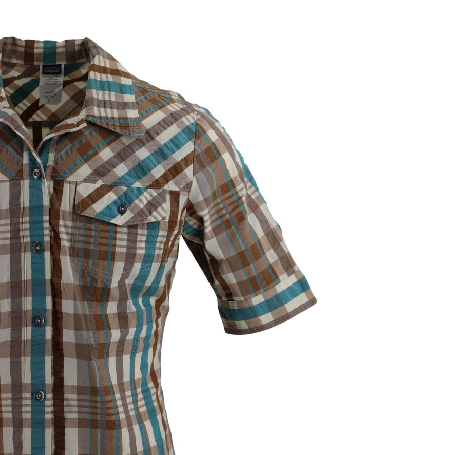 Women’s Check Short Sleeve Shirt