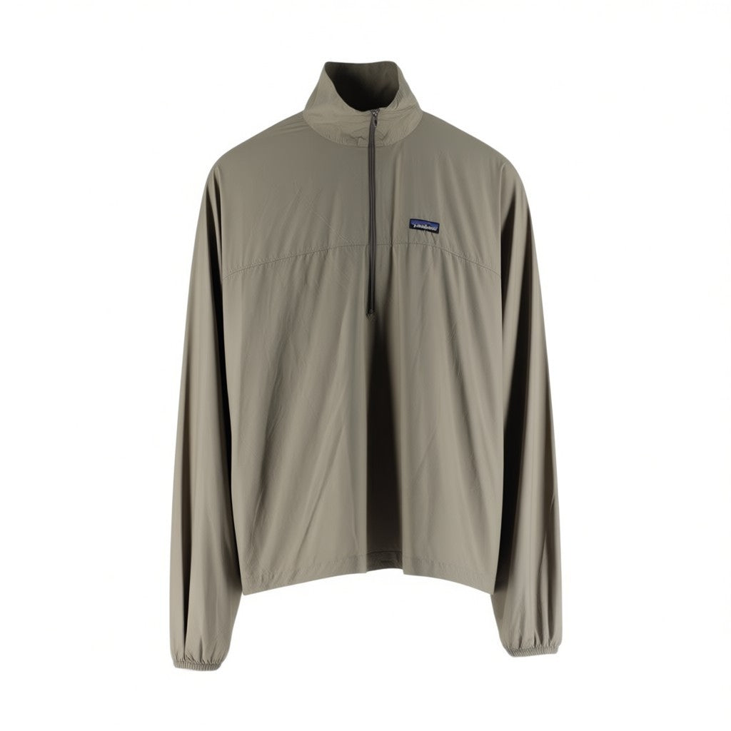 Patagonia Velocity Pullover Jacket Men's XL Gold Lightweight Running Top