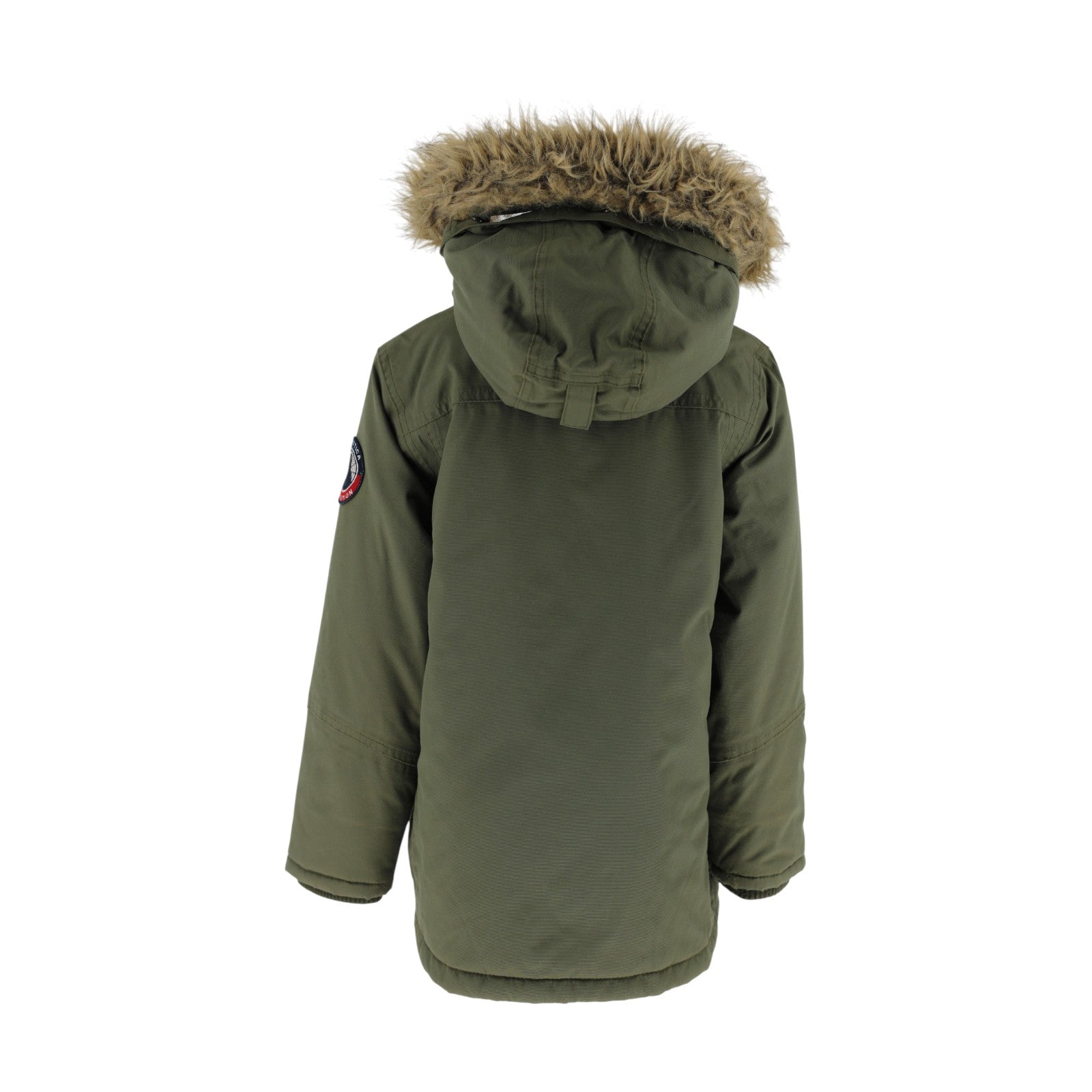 Kids’ AQ2 Fur Hooded Parka Coat