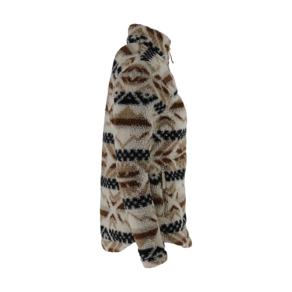 Women’s Aztec Print Fleece Jacket