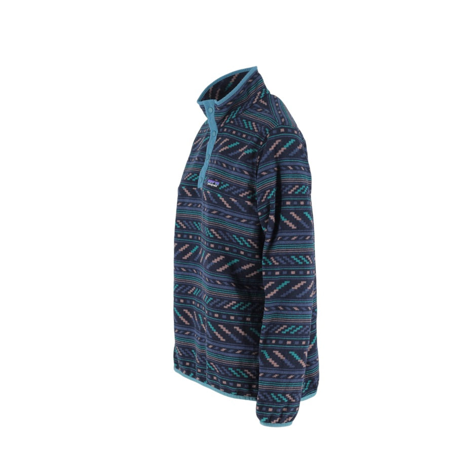 Patagonia Micro D Snap-T Fleece Women’s XL Patterned Pullover STY26020