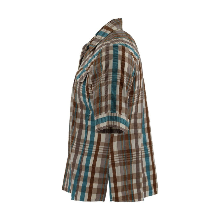 Women’s Check Short Sleeve Shirt
