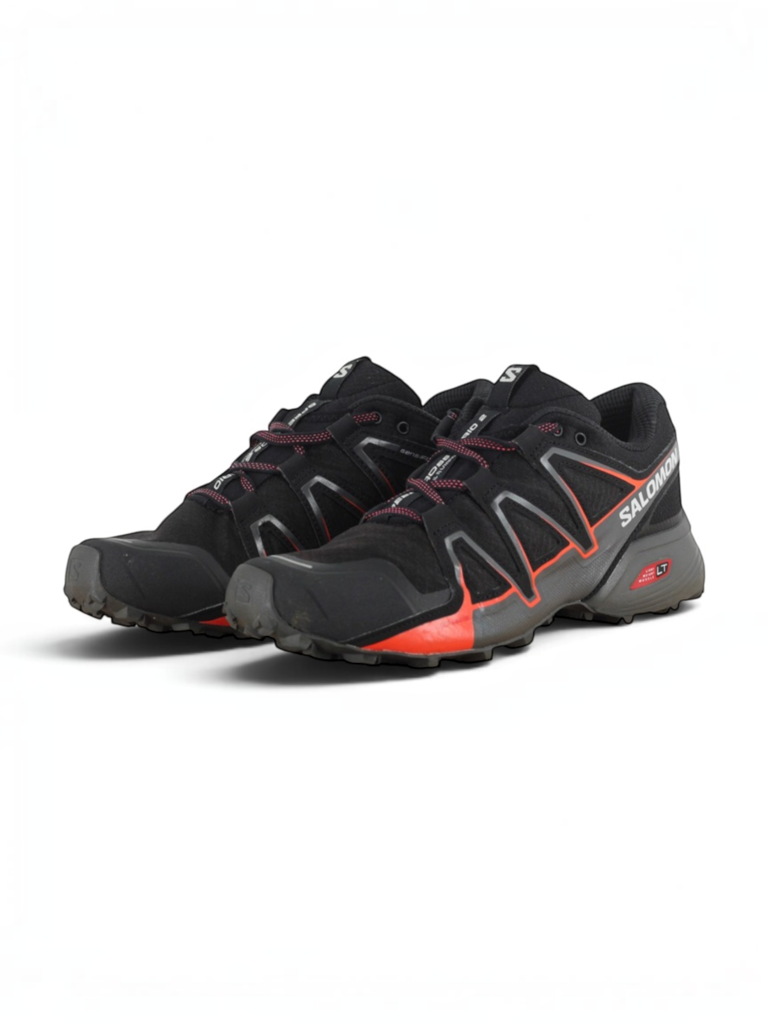 Salomon Speedcross Vario 2 Trainers Women’s UK 6.5 Black Red Trail Running Shoes
