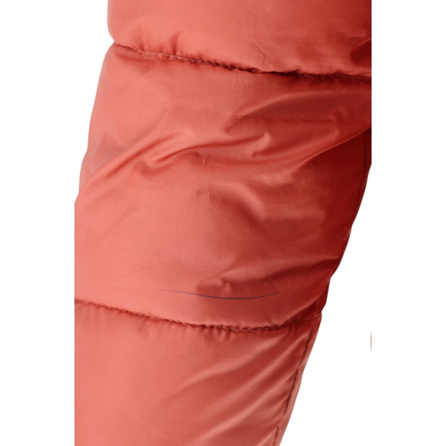 Columbia Puffer Jacket Women’s Medium Pink Brown Colour Block Coat