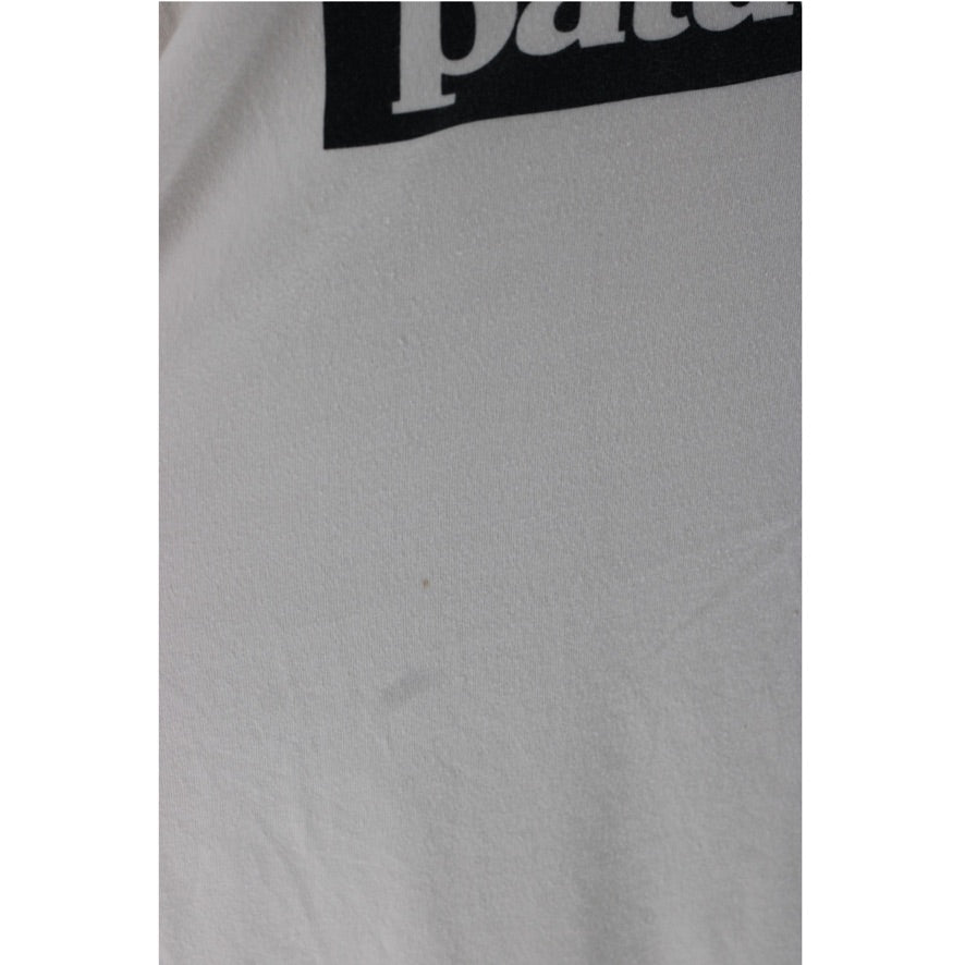 Patagonia P-6 Logo T-Shirt Men’s XL White Organic Cotton Graphic Tee