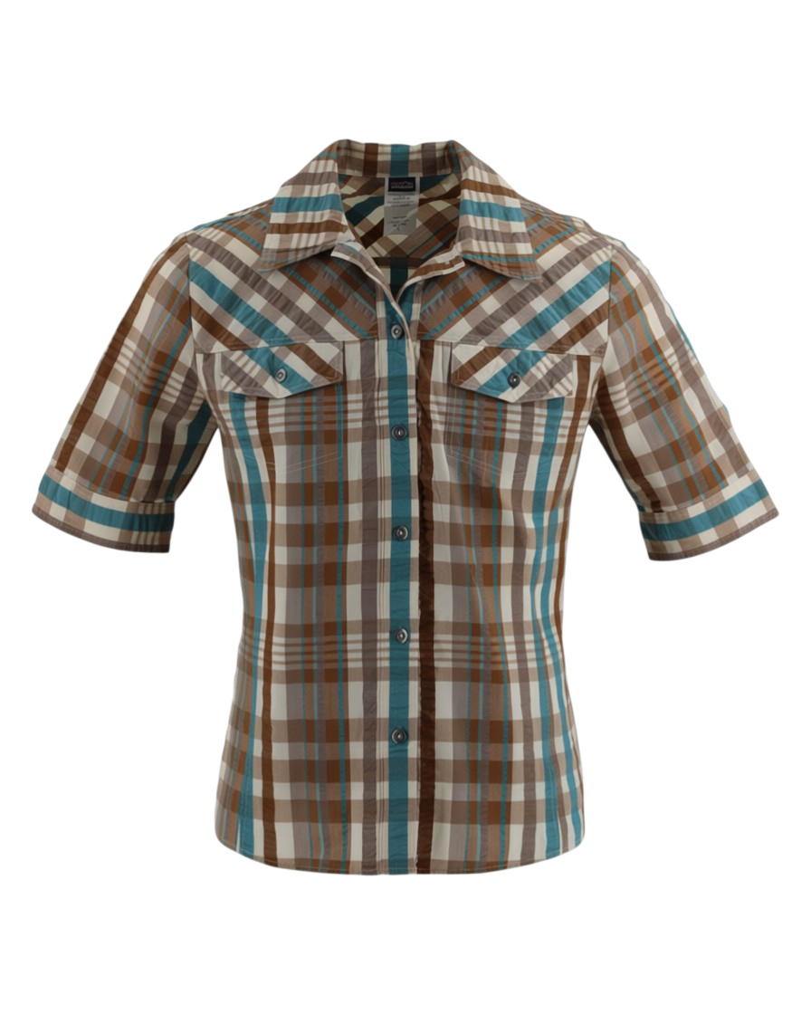 Women’s Check Short Sleeve Shirt