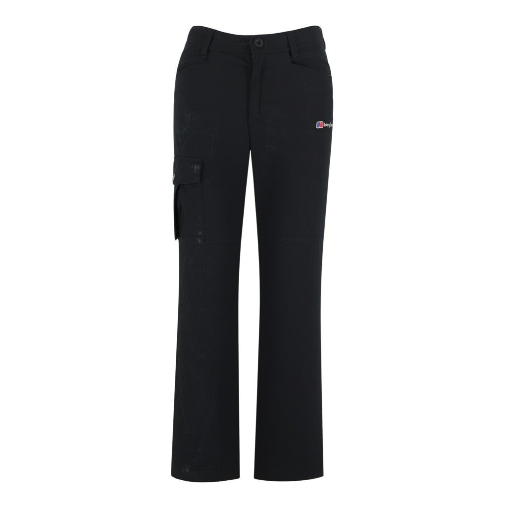 Berghaus Trousers Kids Age 13 Black Stretch Cargo Hiking Walking Trousers
