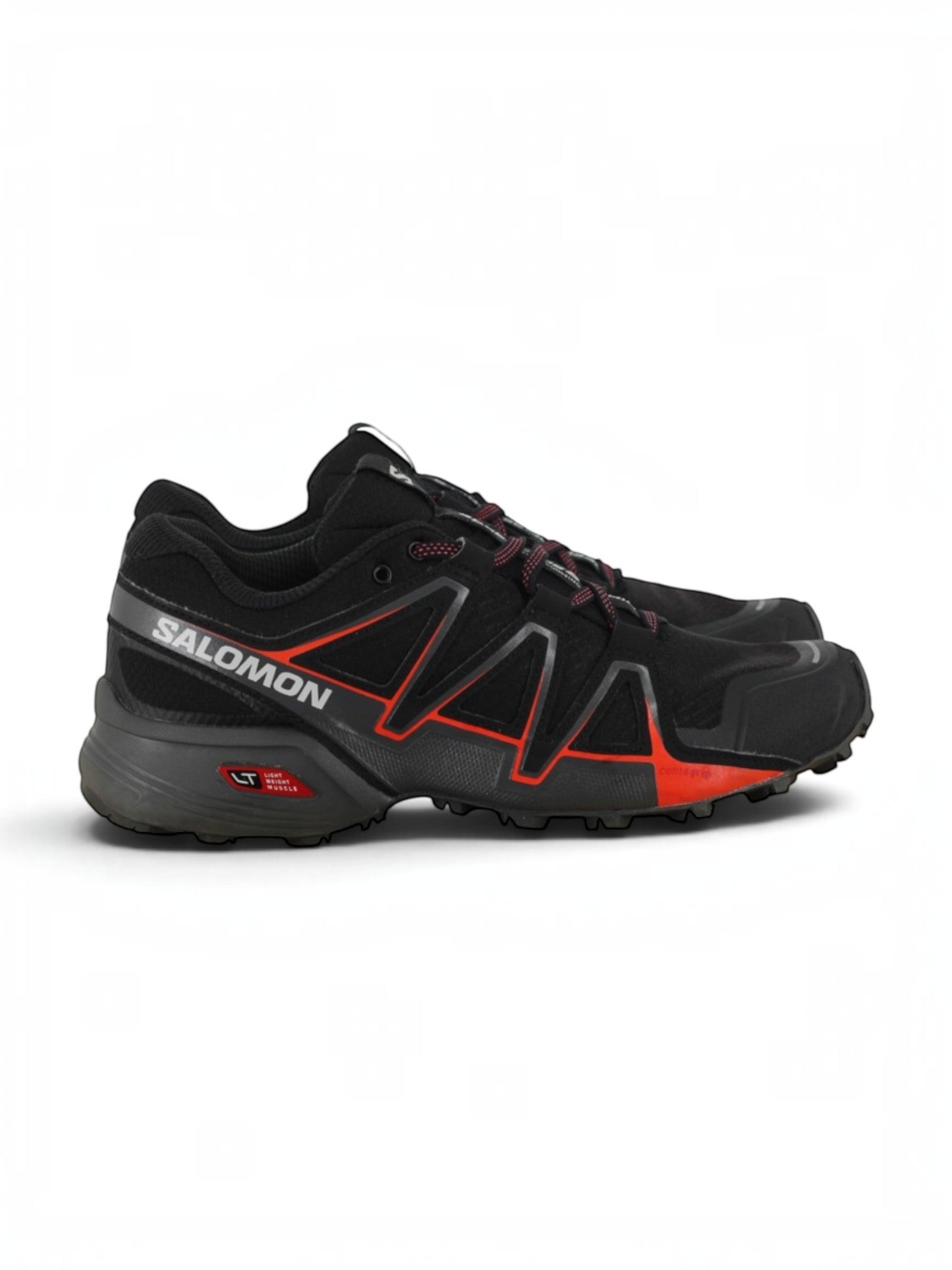 Salomon Speedcross Vario 2 Trainers Women’s UK 6.5 Black Red Trail Running Shoes