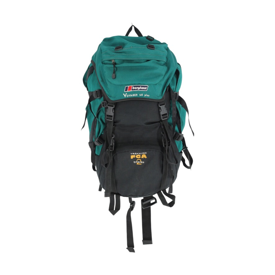 Berghaus Voyager 60 Plus Rucksack Unisex Green Black Trekking FGA Series 2