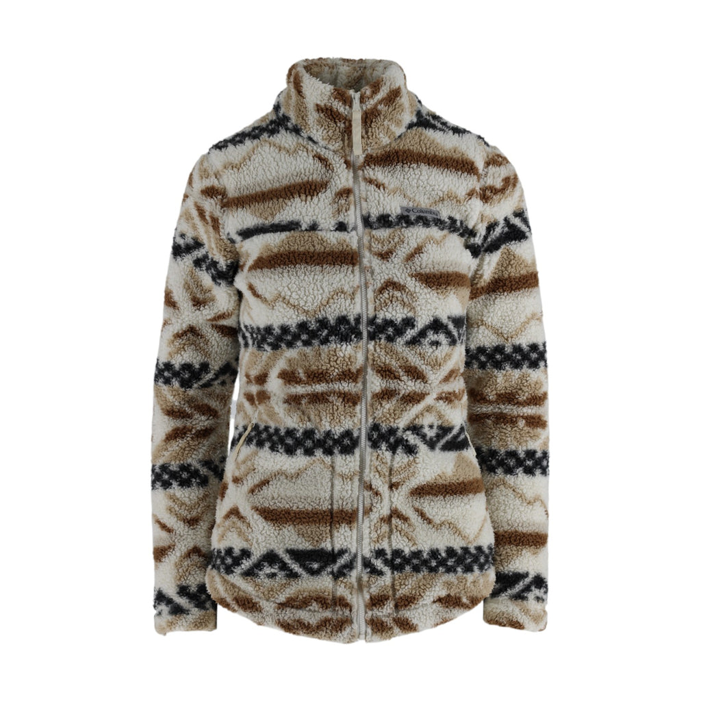 Women’s Aztec Print Fleece Jacket