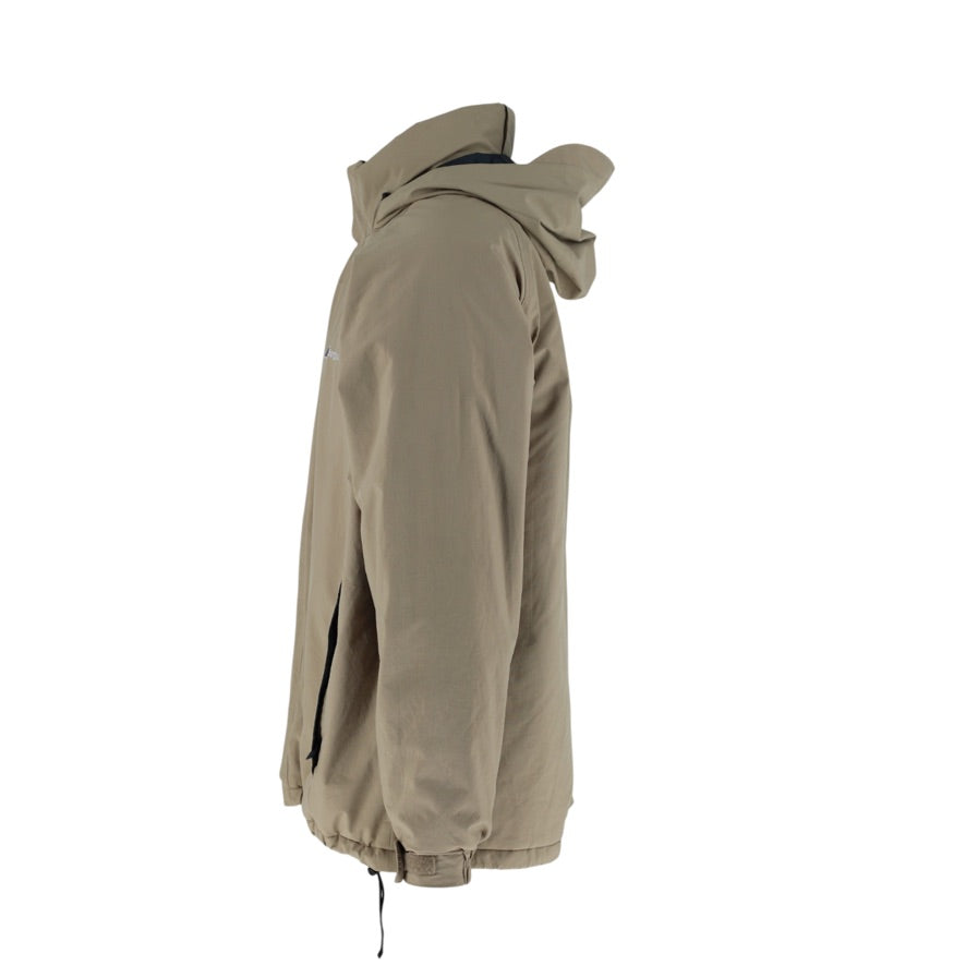 Berghaus GORE-TEX Coat Men’s XL Beige Insulated Waterproof Hooded Jacket