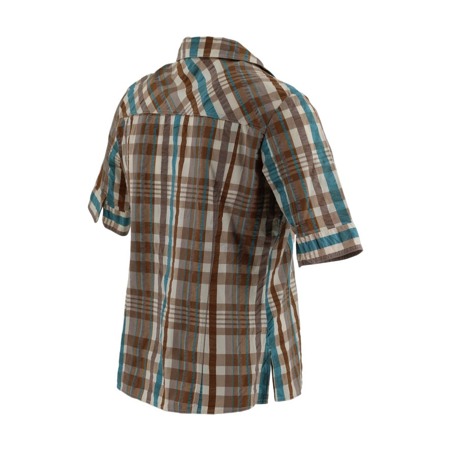 Women’s Check Short Sleeve Shirt