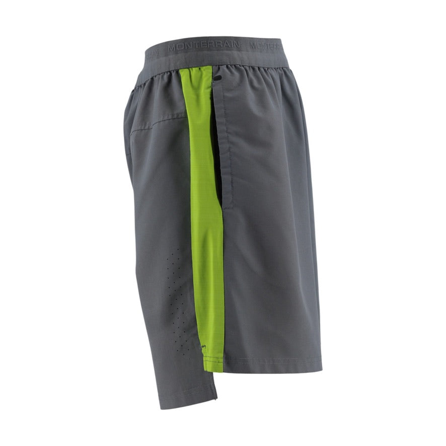 Men's Monterrain Active Shorts Size Large Grey