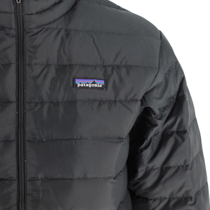 Patagonia Down Sweater Jacket Kids XL Age 14 Black Puffer Coat