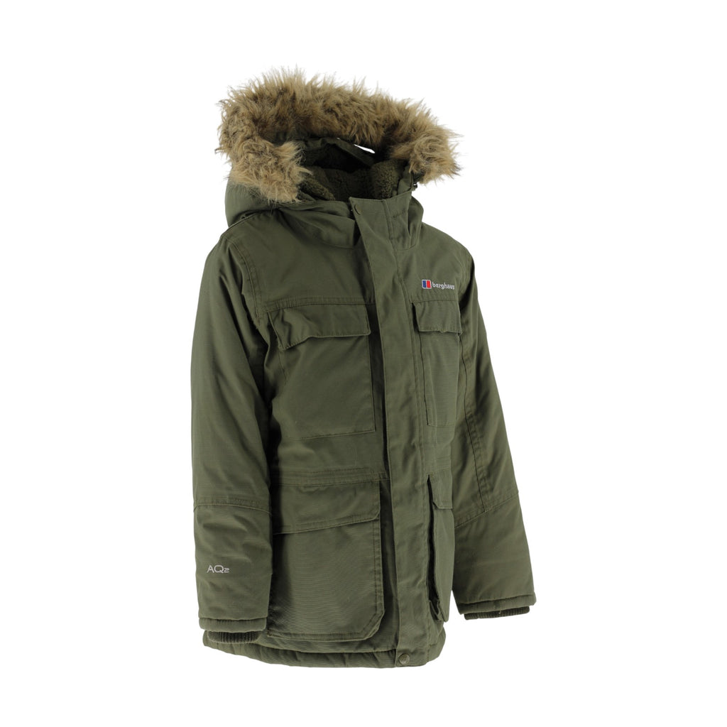 Kids’ AQ2 Fur Hooded Parka Coat