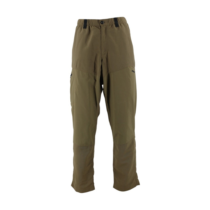Brown pants on a white background