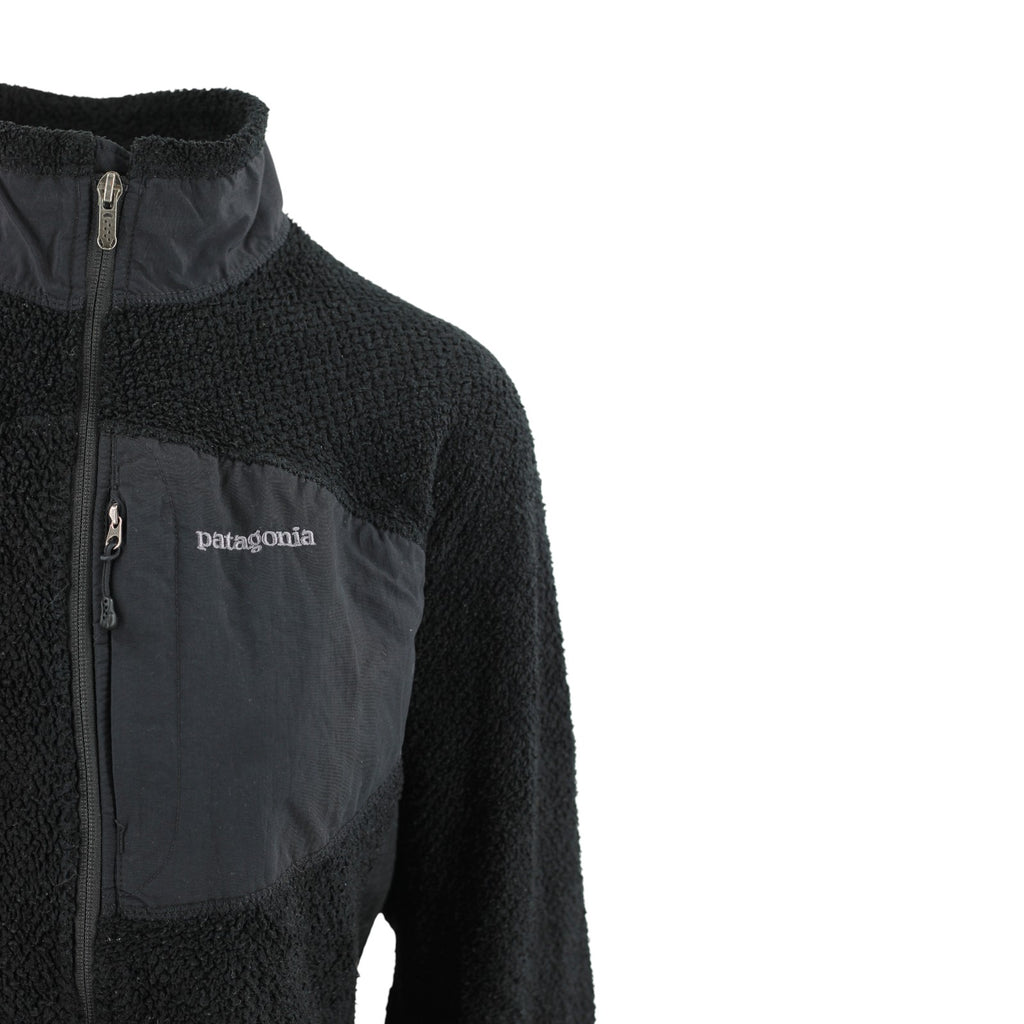 Patagonia Regulator Fleece Jacket Men's L Black Full Zip