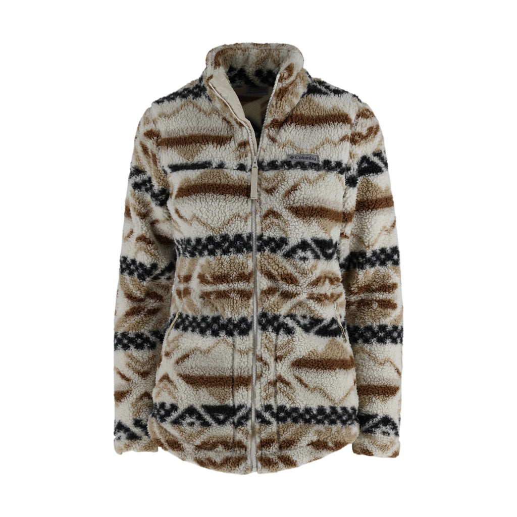 Women’s Aztec Print Fleece Jacket