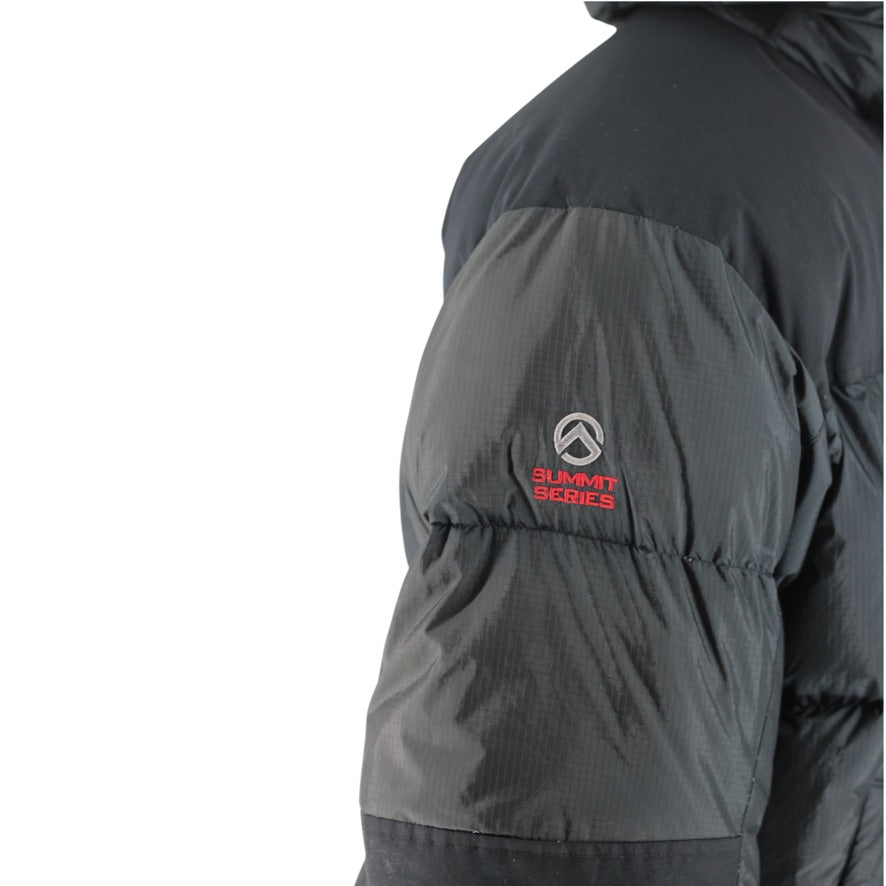 The North Face Down Puffer Coat Men’s Large Black Hooded Insulated Jacket