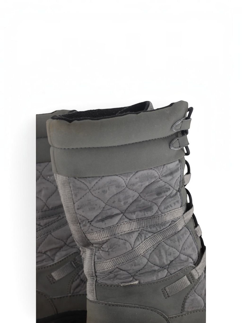 Merrell Winter Boots Women’s UK 4.5 Grey Quilted Insulated Outdoor J99142