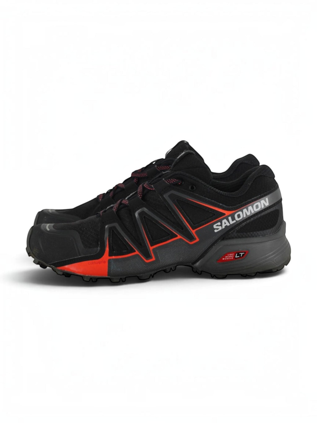 Salomon Speedcross Vario 2 Trainers Women’s UK 6.5 Black Red Trail Running Shoes