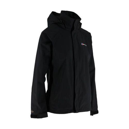 Berghaus AQ2 Waterproof Jacket Women's UK 10 Black Rain Coat