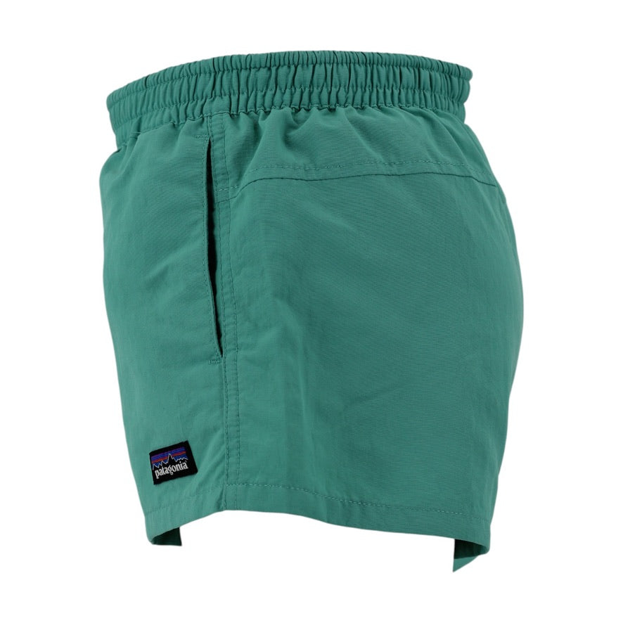 Patagonia Baggies Shorts Kids Small 7-8 Green Recycled Nylon Outdoor Shorts