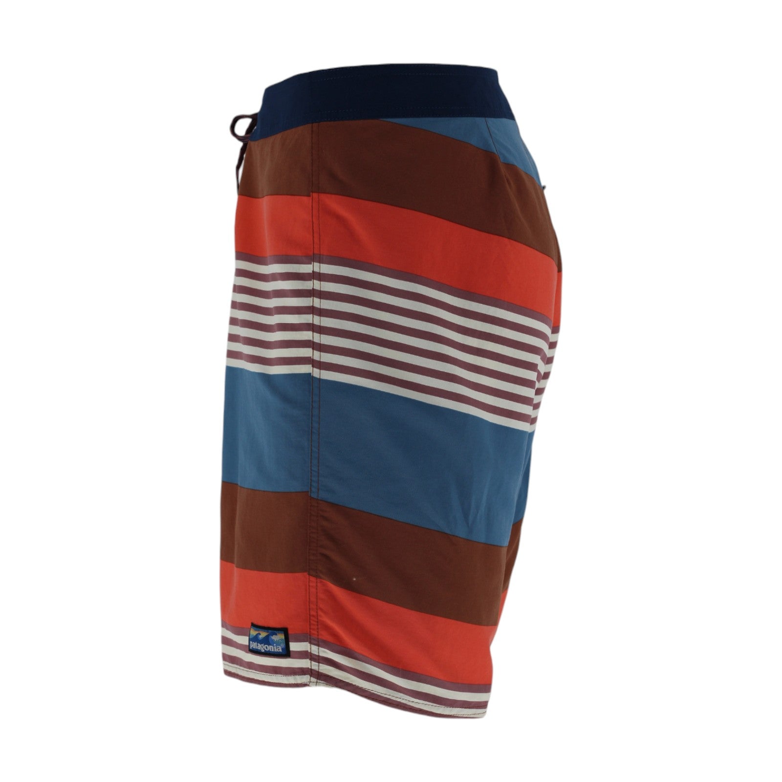 Patagonia Striped Boardshorts Swim Shorts Men's W34 Recycled Nylon