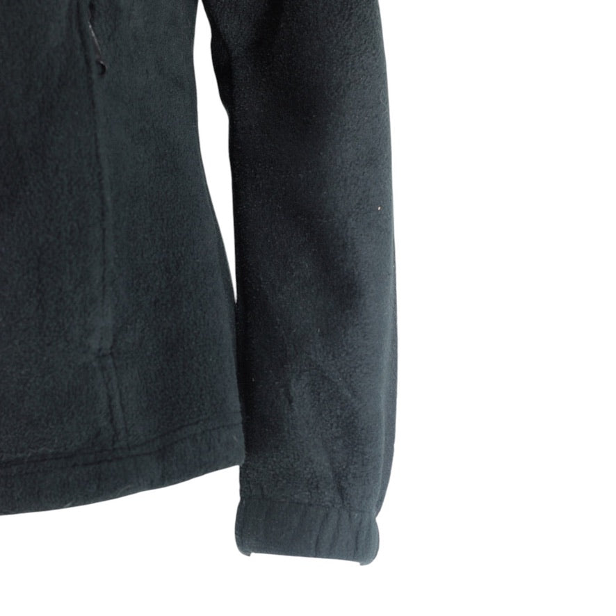 Columbia Full Zip Fleece Jacket Women's M Black