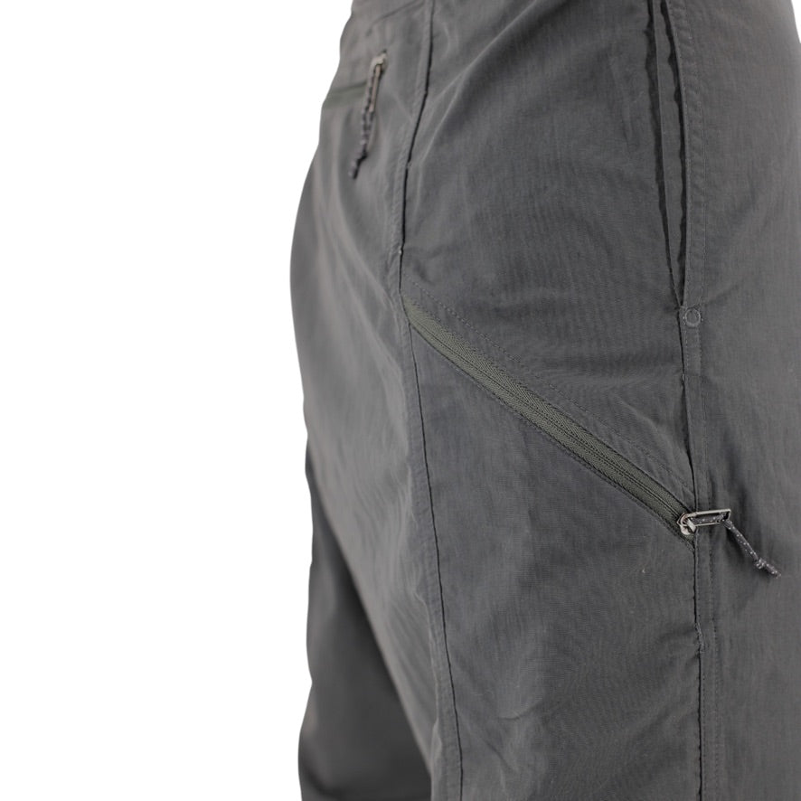 Patagonia Trousers Men’s Large Grey Nylon Hiking Walking Pants