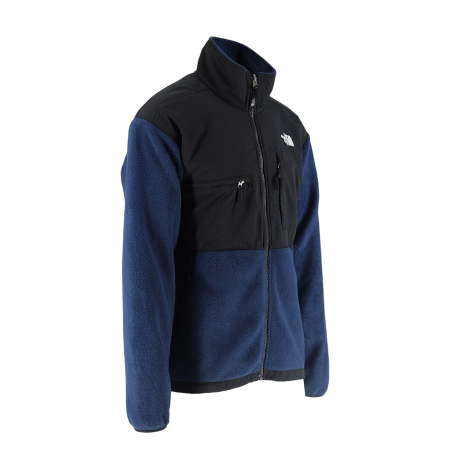 The North Face Denali Polartec Recycled Fleece Jacket Men's L Navy Blue Full Zip