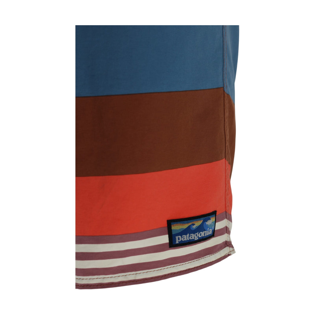 Patagonia Striped Boardshorts Swim Shorts Men's W34 Recycled Nylon
