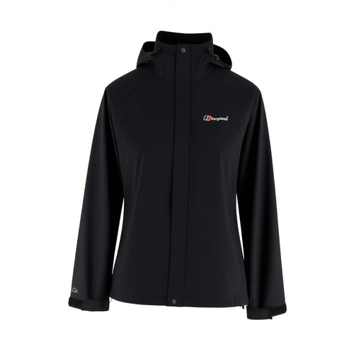 Berghaus AQ2 Waterproof Jacket Women's UK 10 Black Rain Coat