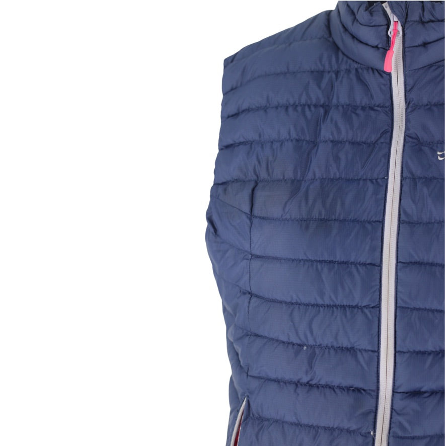 Rab Microlight Gilet Women’s UK 12 Navy Blue Down Pertex Insulated Vest