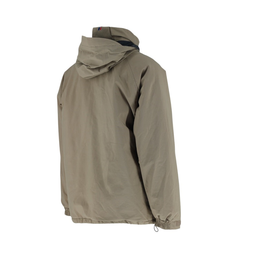 Berghaus GORE-TEX Coat Men’s XL Beige Insulated Waterproof Hooded Jacket
