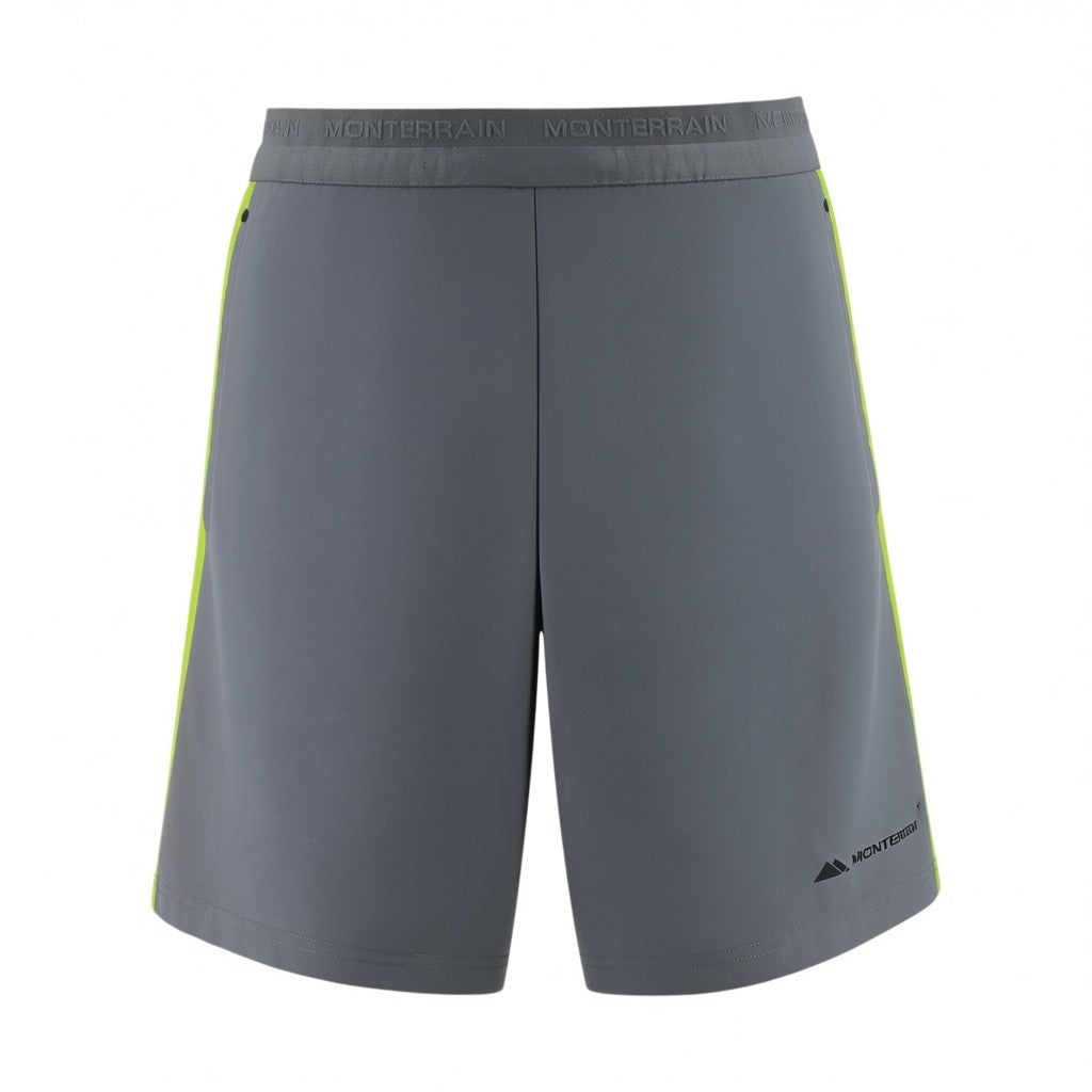 Men's Monterrain Active Shorts Size Large Grey