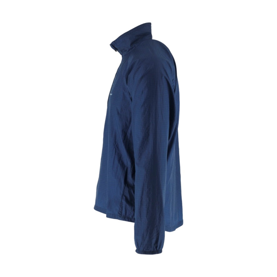 Patagonia 1/4 Zip Windbreaker Jacket Men's S Blue Lightweight Nylon