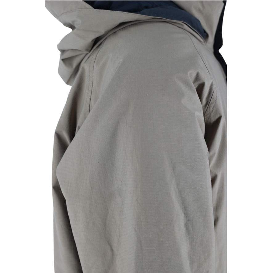 Berghaus GORE-TEX Coat Men’s XL Beige Insulated Waterproof Hooded Jacket