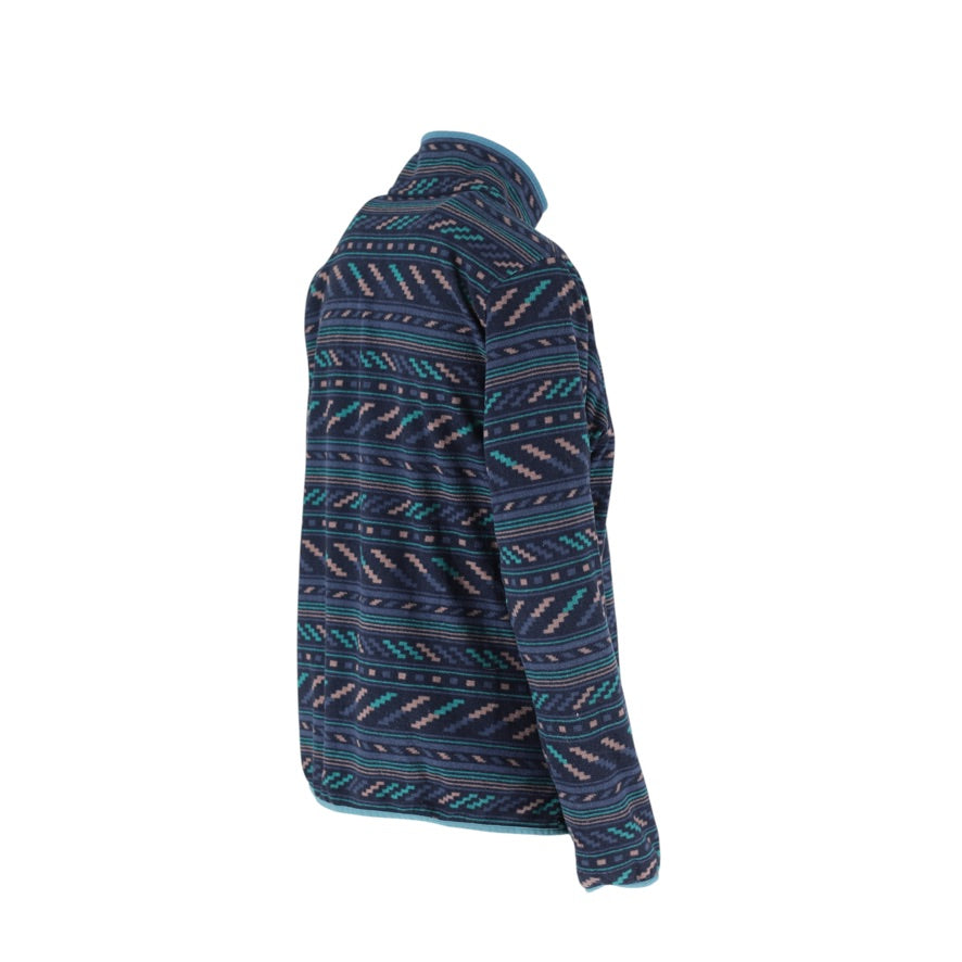 Patagonia Micro D Snap-T Fleece Women’s XL Patterned Pullover STY26020