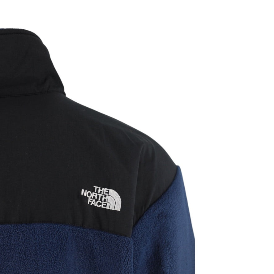 The North Face Denali Polartec Recycled Fleece Jacket Men's L Navy Blue Full Zip