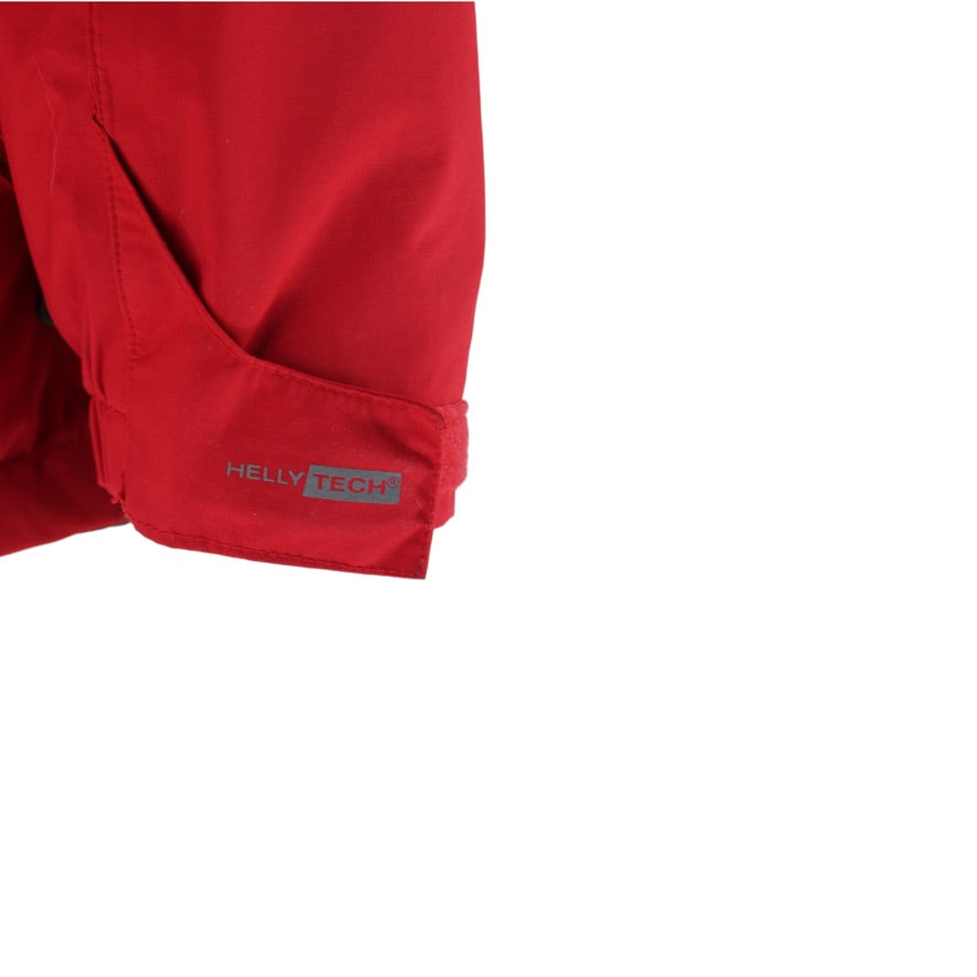 Helly Hansen Helly Tech Jacket Men’s Large Red Waterproof Windproof Shell Coat