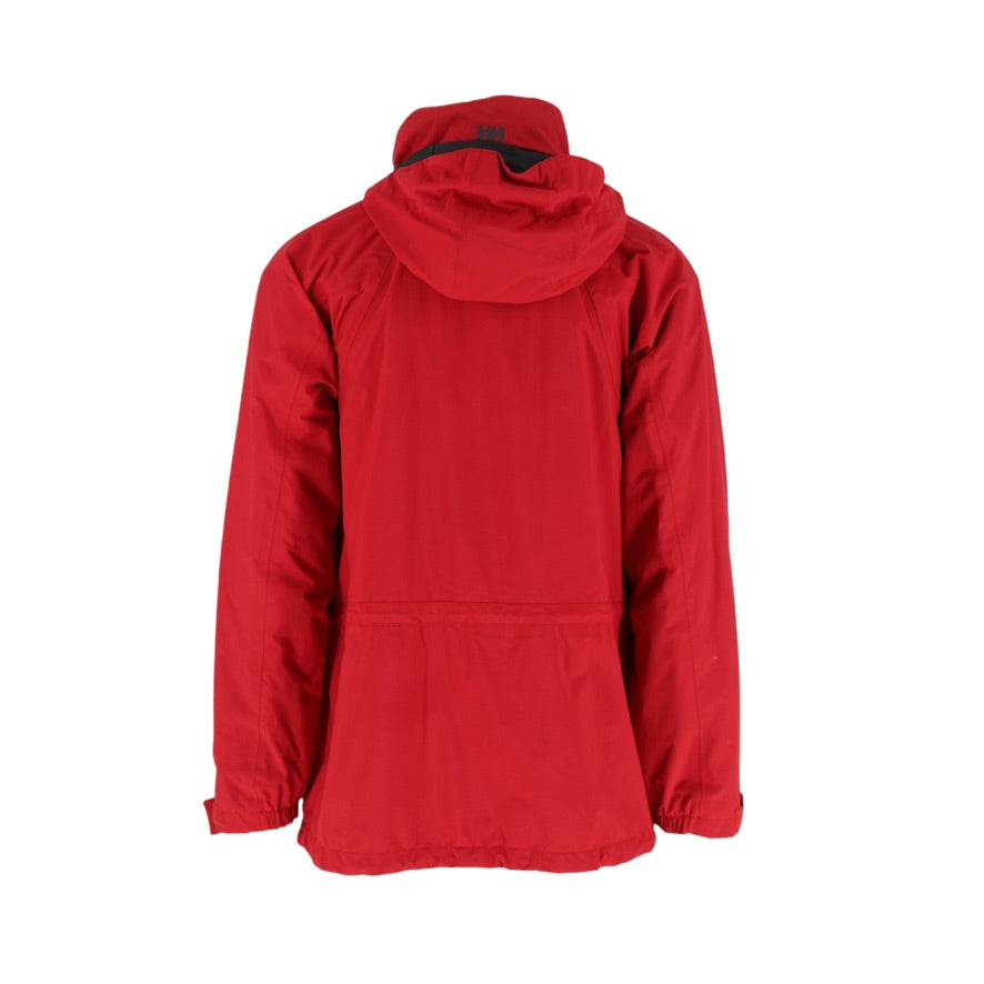 Helly Hansen Helly Tech Jacket Men’s Large Red Waterproof Windproof Shell Coat