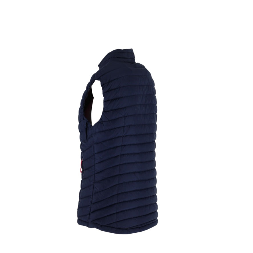 Rab Microlight Gilet Women’s UK 12 Navy Blue Down Pertex Insulated Vest
