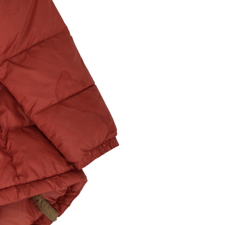 Columbia Puffer Jacket Women’s Medium Pink Brown Colour Block Coat
