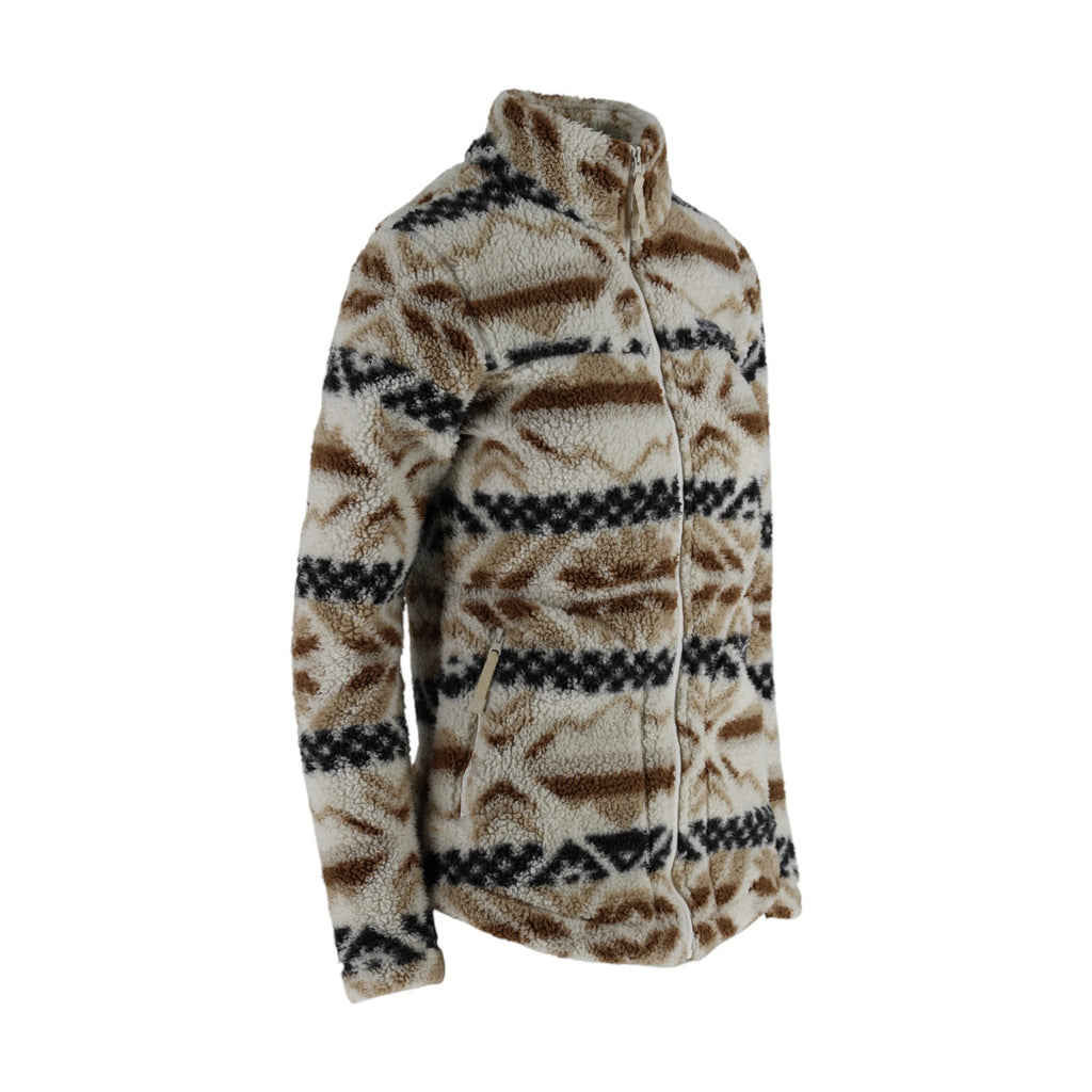 Women’s Aztec Print Fleece Jacket