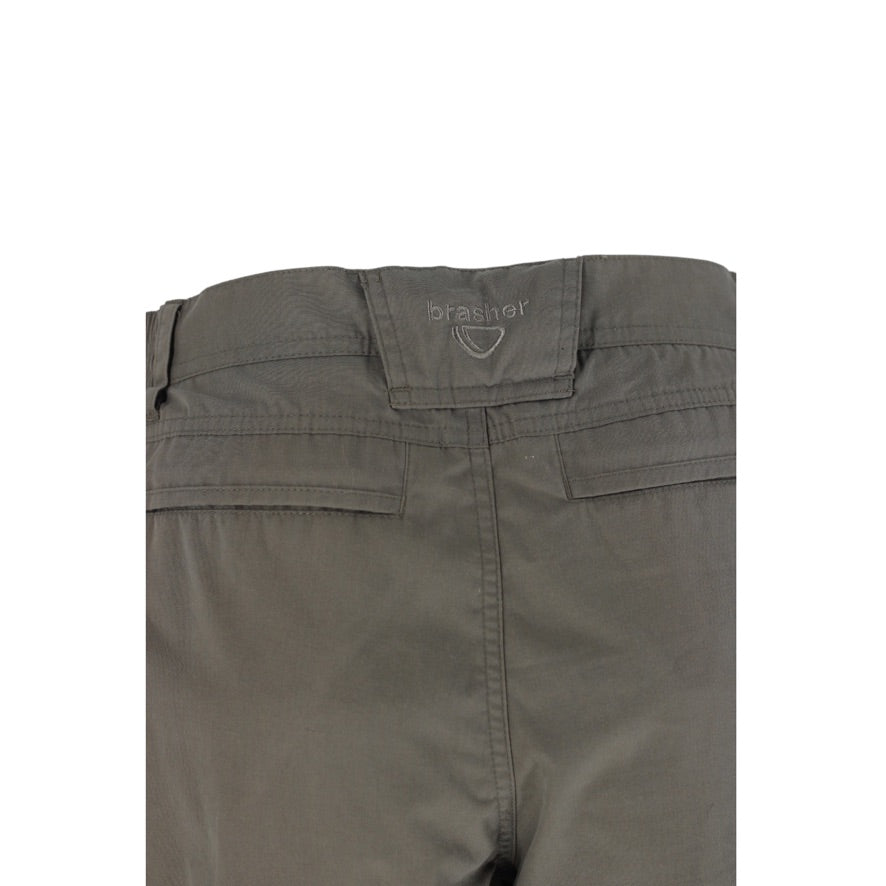 Brasher Cargo Shorts Men’s W32 Khaki Green Hiking Walking Outdoor Shorts
