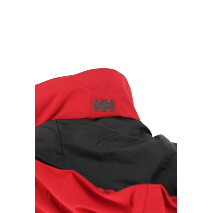 Helly Hansen Helly Tech Jacket Men’s Large Red Waterproof Windproof Shell Coat