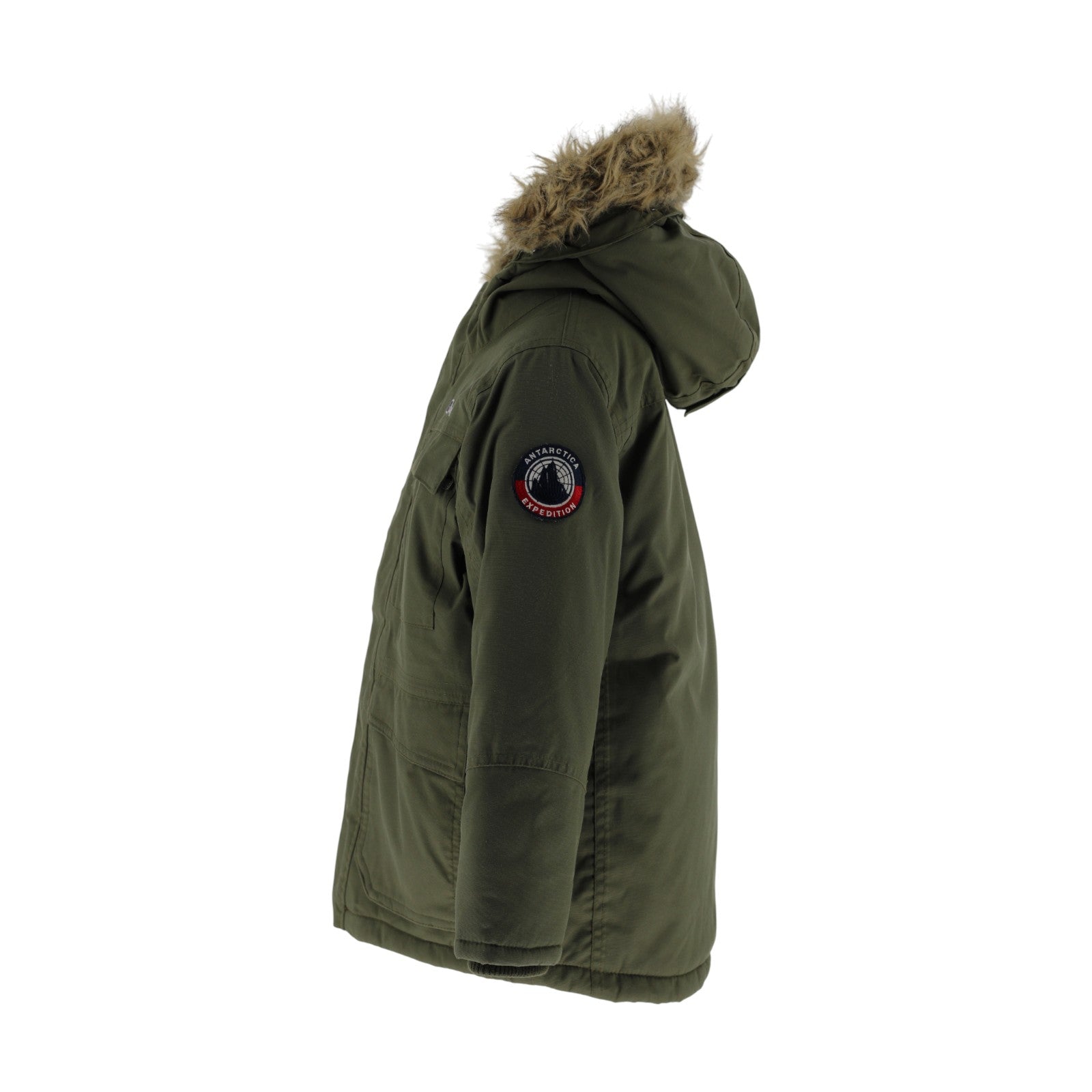 Kids’ AQ2 Fur Hooded Parka Coat