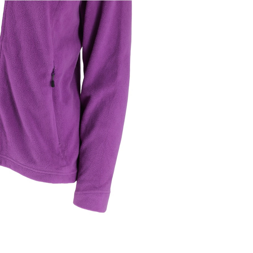 Montbell Chameece Fleece Women’s Medium Purple Full Zip Jacket