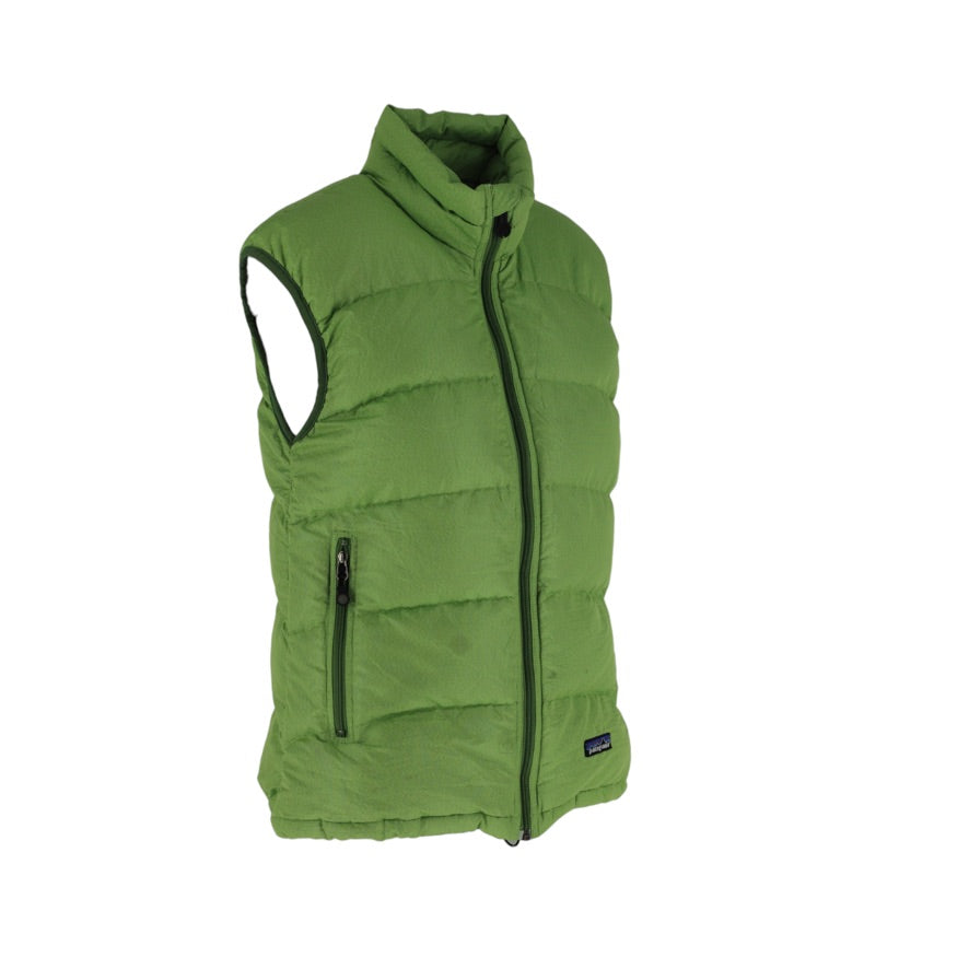 Patagonia Down Gilet Women’s Medium Green Insulated Puffer Vest